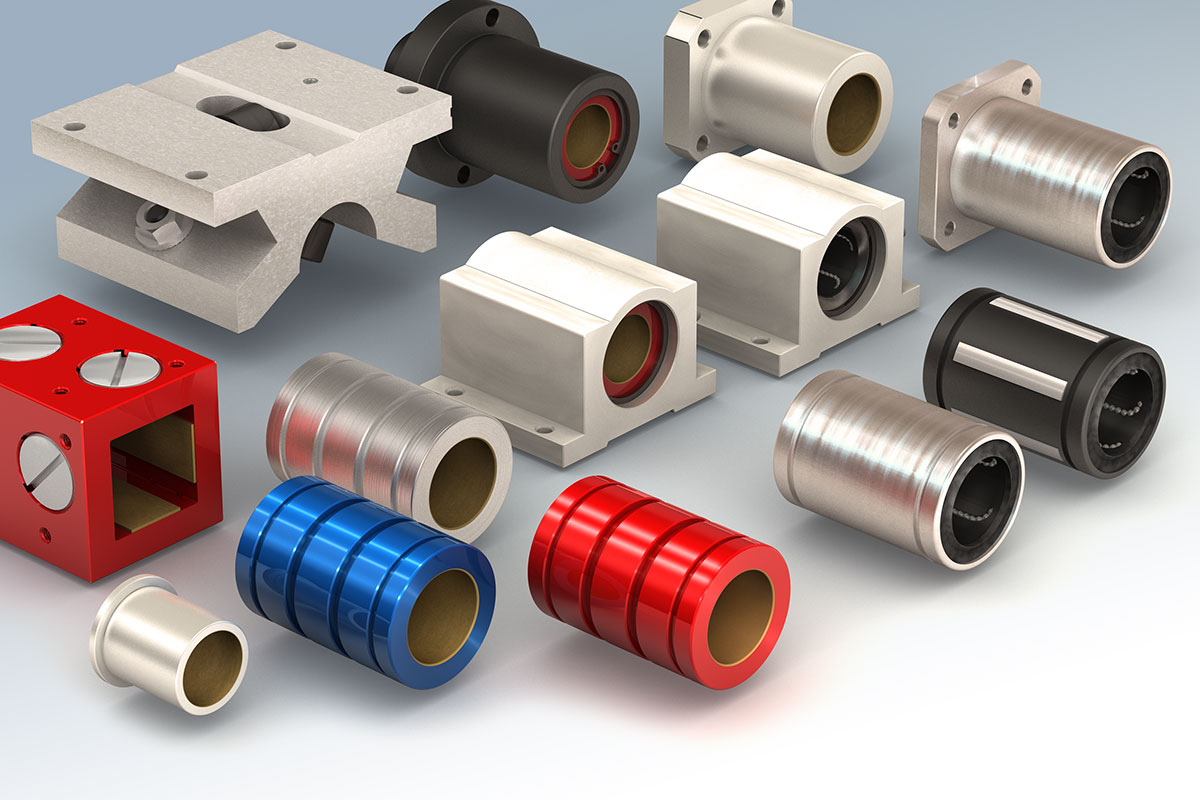 Linear Bearings Product Line - Plain Bearings, Ball Bearings, Pillow Blocks