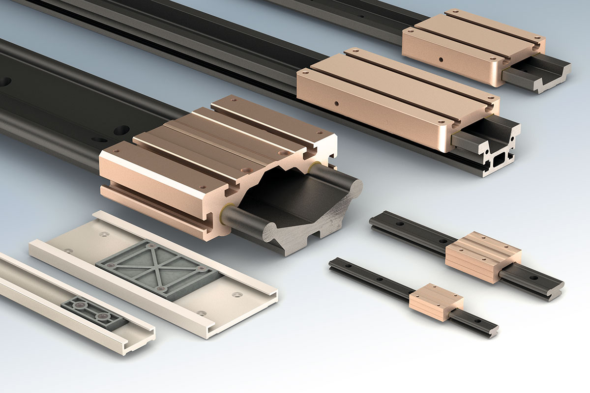 Gliding Surface Linear Slides
